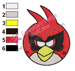 Angry Birds Space Embroidery Design 13